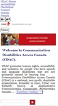 Mobile Screenshot of cdacanada.com